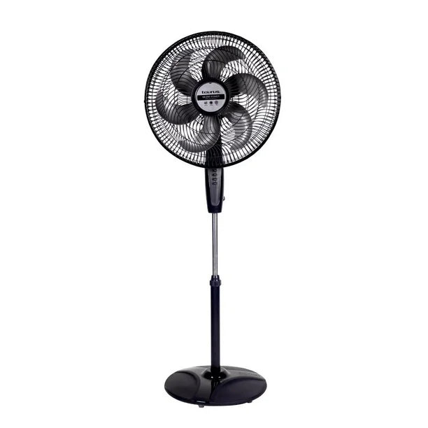 LM Ventilador de piso Taurus 18 pulgadas, color negro