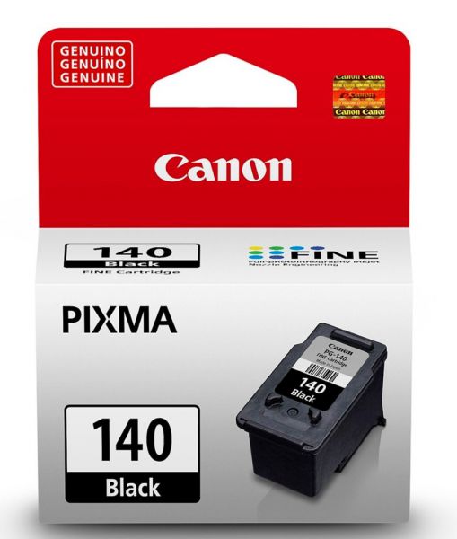 5201B001AA Cartucho Canon PG-140 Negro - Fecha de empaque 2022