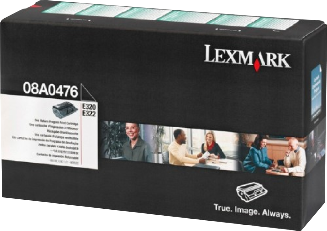 08A0476 Cartucho de tóner LEXMARK Negro Original (ÚLTIMAS DOS PIEZAS)
