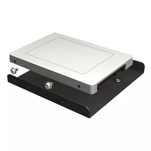 Riel de aluminio para Disco Duro y/o SSD de 2.5" (Incluye tornillos)