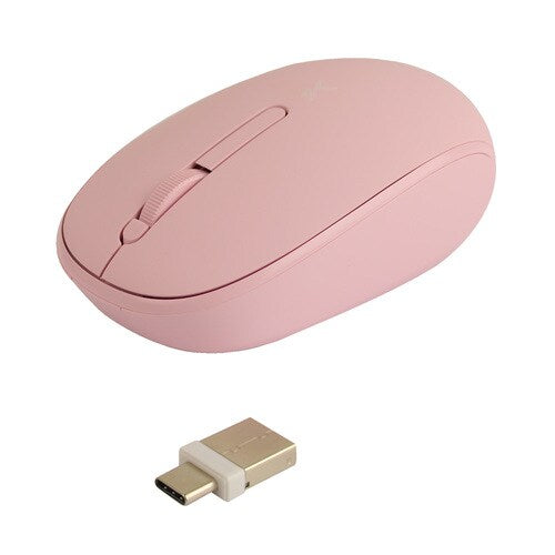 Mouse PC-045182 Perfect Choice, Inalámbrico, Rosa