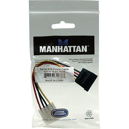 Cable Manhattan alimentacion SATA a mx