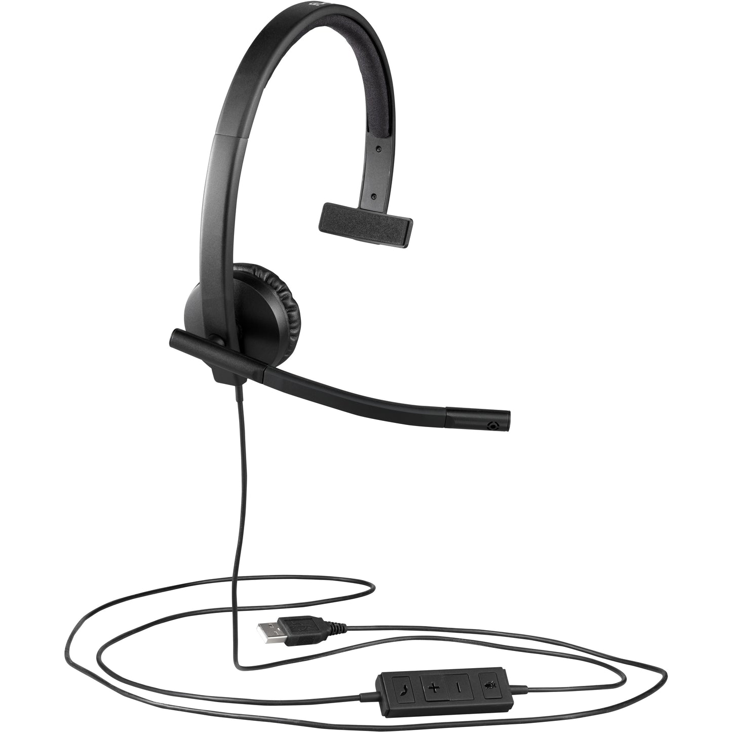 Auriculares Logitech H570e, Diadema, Monoaural, USB