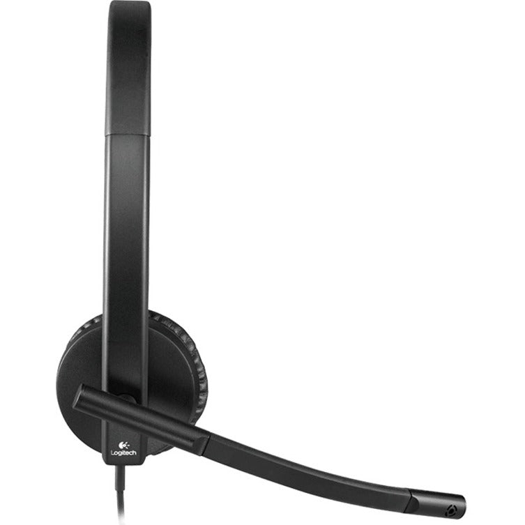 Auriculares Logitech H570e, Diadema, Monoaural, USB