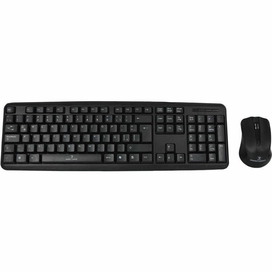 Kit de teclado y mouse alámbrico PC201076 Master Choice