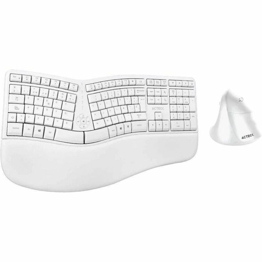 Teclado y ratón Creator Acteck Virtuos Fitt MK770, Blanco