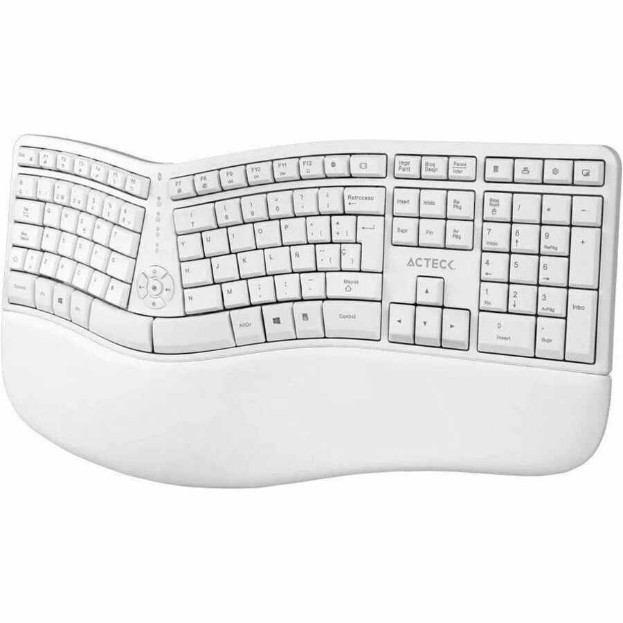 Teclado y ratón Creator Acteck Virtuos Fitt MK770, Blanco