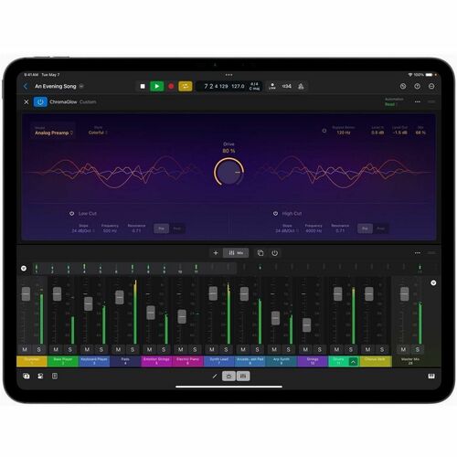 Tableta Apple iPad Pro, 13 pulgadas, procesador M4, 8GB RAM, SSD 512GB, iPasOS, Tecnología True Tone