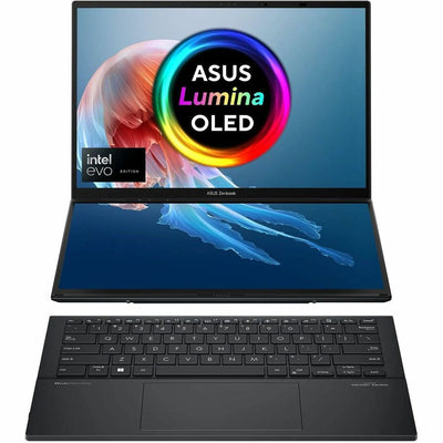 Laptop para Hogar Asus ZenBook Duo UX8406, Intel Core Ultra 9 185H, 32GB RAM, SSD 2TB, Windows 11 Home, 1 año de garantía