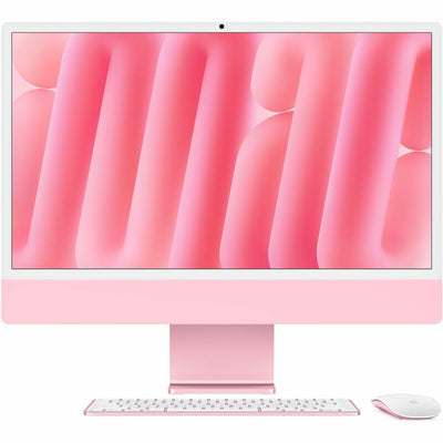 iMac Apple, 24" 4.5K, M4, 10 CPU, 10 GPU, RAM 24GB, 512GB SSD, Rosa