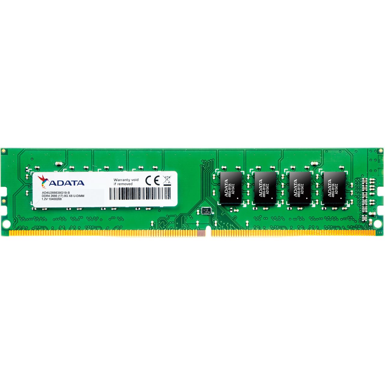 Adata RAM 8G, SODIMM, DDR4-2666 MHZ, Unbuffered.