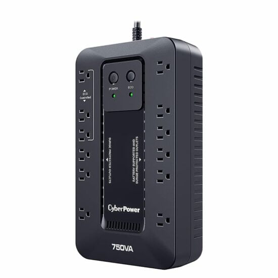 UPS Standby CyberPower EC750G, 750VA/450W, Compacto, 8 Horas Recharge, 2.80 Minutos Stand-by, 120 V AC Entrada, 120 V AC Salida