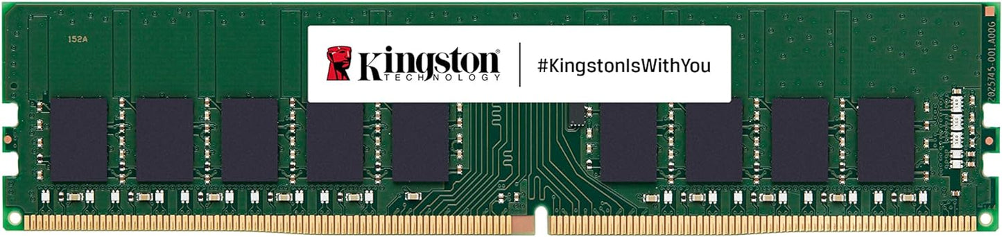 Memoria RAM Kingston 16GB, DDR4 3200MT/sZ, Módulo ECC.