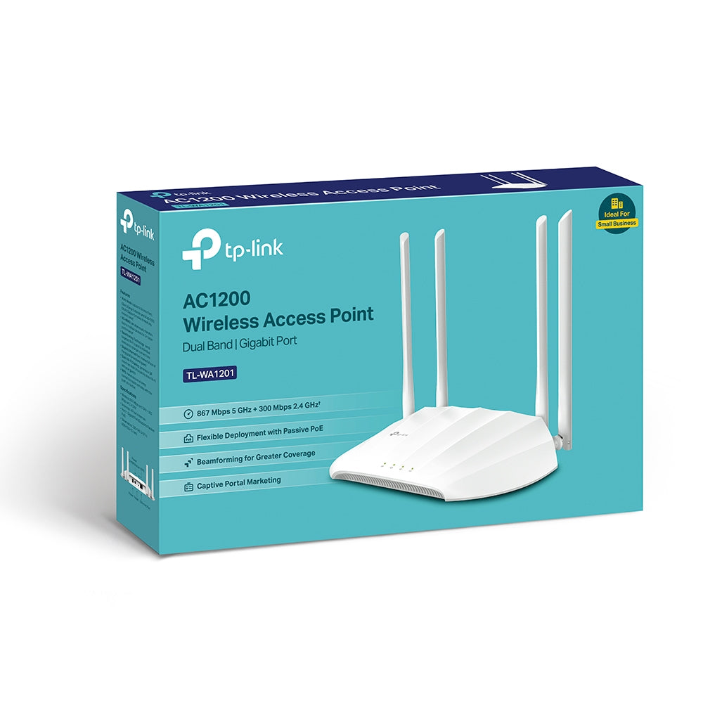 TP-LINK TP LINK PUNTO DE ACCESO INALAMBWRLS AC1200 BANDA DUAL 867 MBPS EN 5 GH TP LINK PUNTO DE ACCESO INALAMB AC1200 BANDA DUAL 867 MBPS EN 5 GH