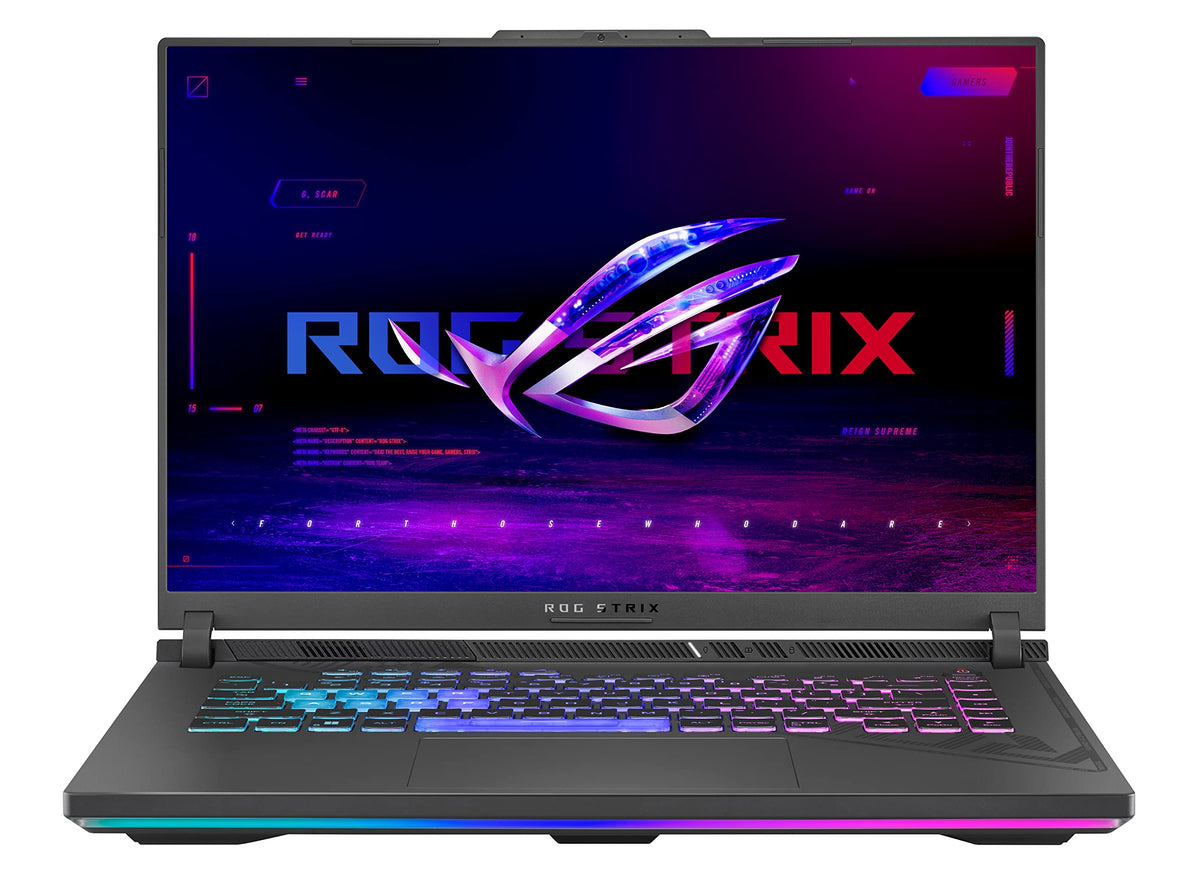 Laptop Gaming ASUS ROG Strix G16, Intel Core i7-14650HX, 16GB RAM, SSD 1TB, Windows 11 Home, 1 año de garantía