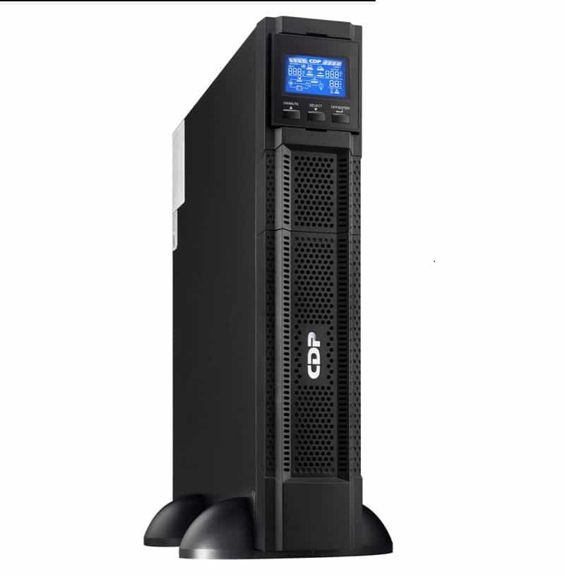 No-Break UPO11-1 RT, 1000 VA, 900 Watts, 8 contactos protegidos NEMA 5-15R. Onda Senoidal Pura a la salida, tecnología Online doble conversión de alto rendimiento