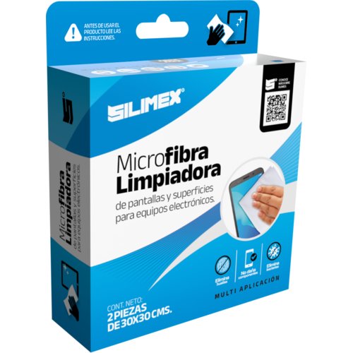 Microfibra limpiadora de equipos electrónicos