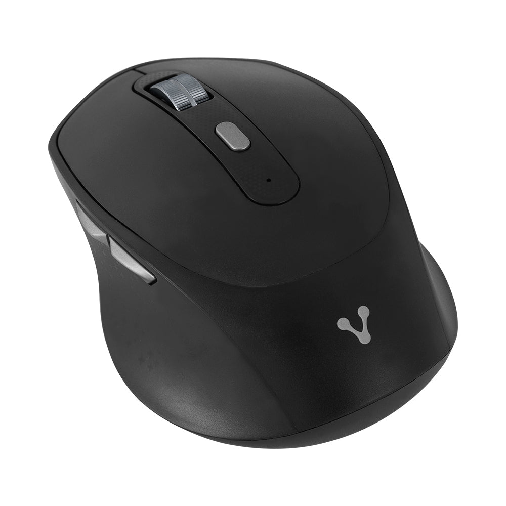 Mouse MO-450 Vorago, Inalámbrico, Bluetooth, Recargable Tipo C, Negro