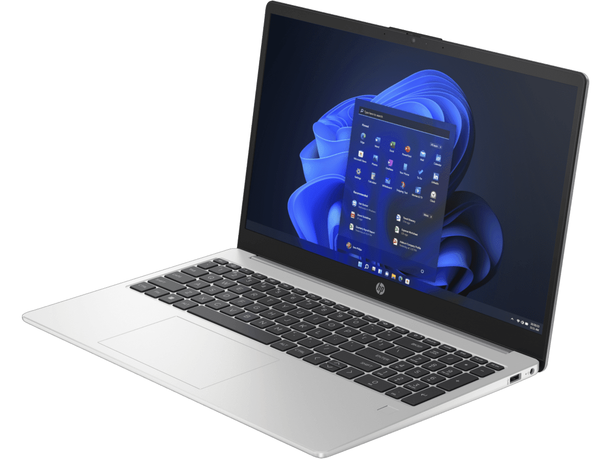 Laptop para hogar HP 250 G10, Intel Core I5 1334U, 8GB RAM, SSD 512GB, Windows 11 Home, 1 año de garantía