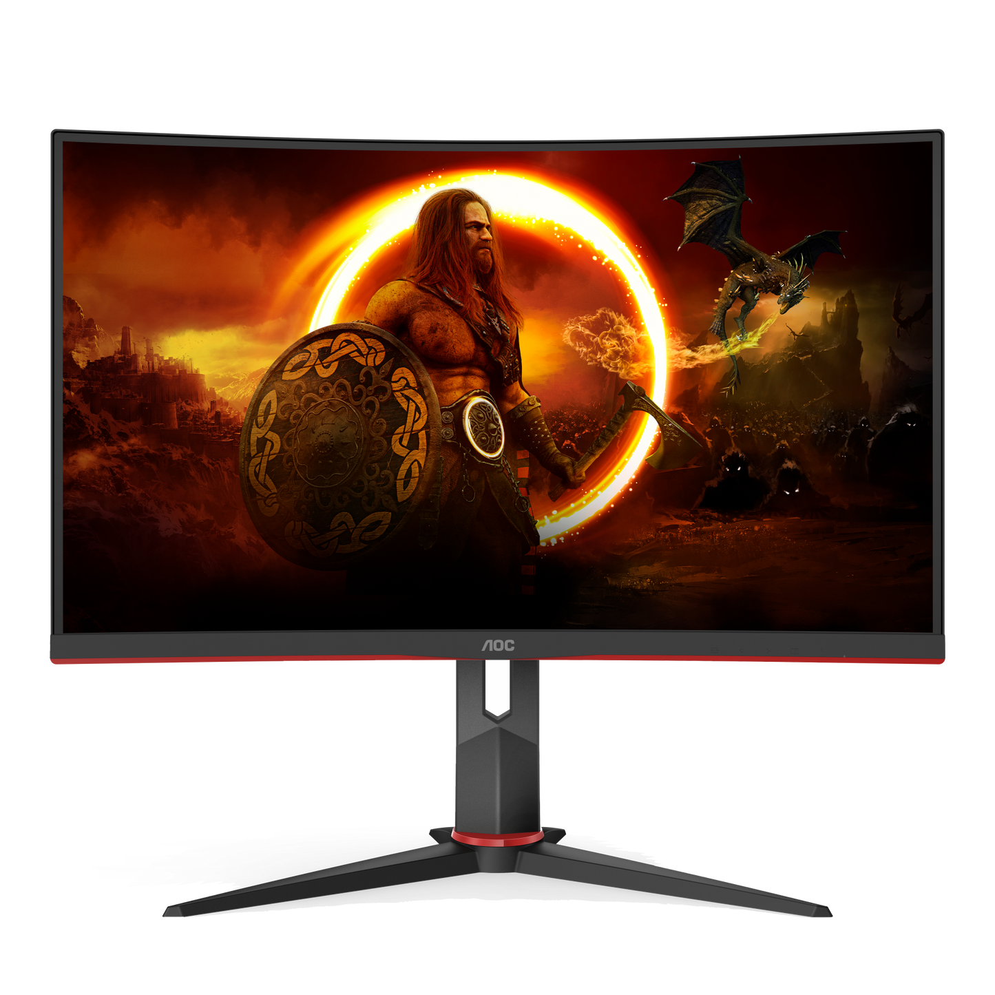 Monitor Gamer Curvo C24G2 FHD 23.8" AOC