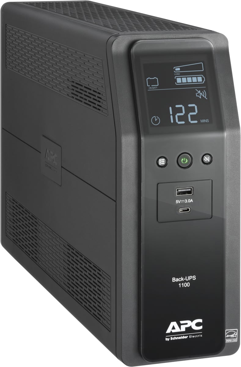 UPS de línea interactiva APC by Schneider Electric Back-UPS Pro, 1.10kVA/600W, Torre, 16Horas Recharge