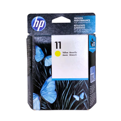C4838A Cartucho de tinta HP 11 Amarillo Original - Fecha de empaque 2022