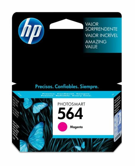 CB319WL Cartucho de Tinta HP 564 Magenta Original - Fecha de empaque 2020