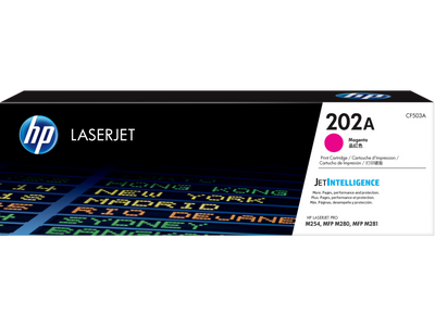 Tóner HP 202A Magenta CF503A | Original para HP Color LaserJet Pro M254 Printer series, HP Color LaserJet Pro MFP M280 Printer series
