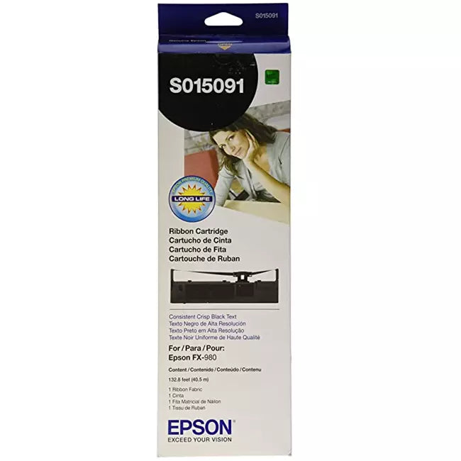 S015091 Cinta Epson color Negro