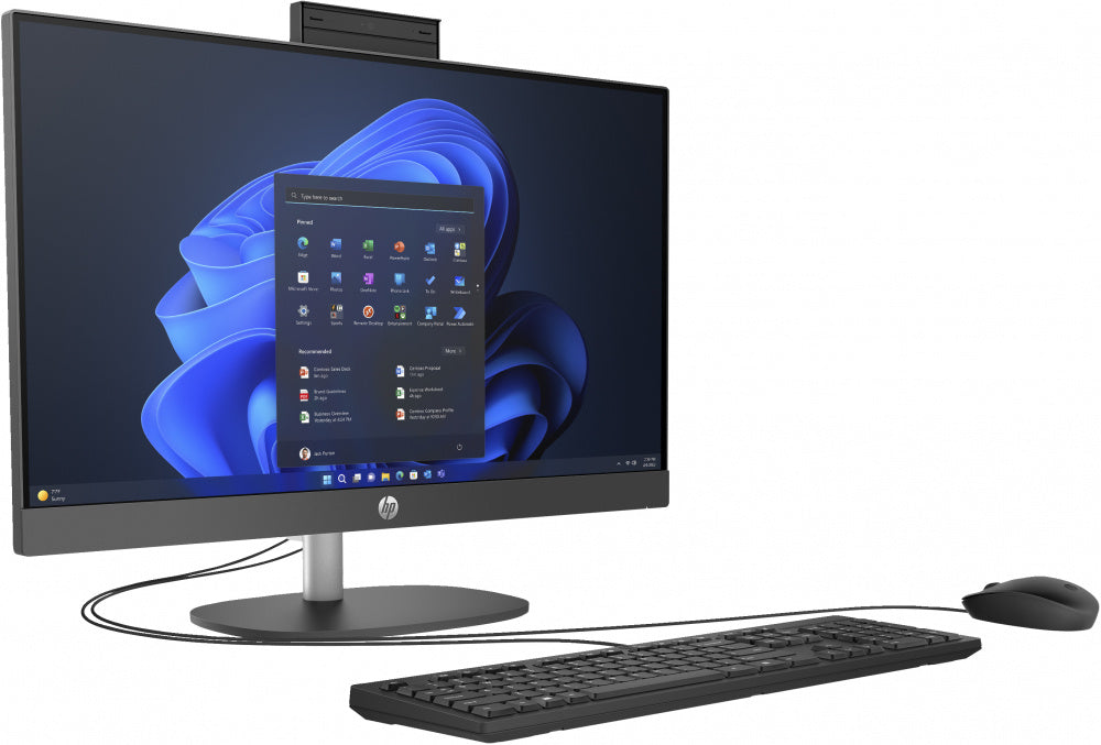 Computadora Todo en Uno HP Pro One 245 G10, AMD Ryzen 7320U, RAM 8GB, 256 SSD, Windows 11 Home