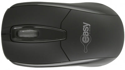 Mouse óptico EL-993377 Easy Line, Inalámbrico, Negro
