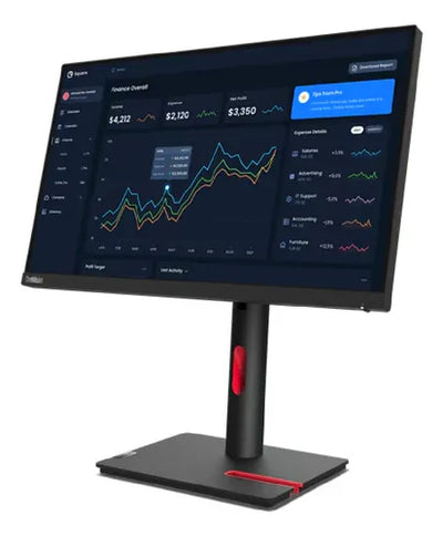 Monitor LED Lenovo ThinkVision T22i-30 de 22", Relación 16:9 color negro