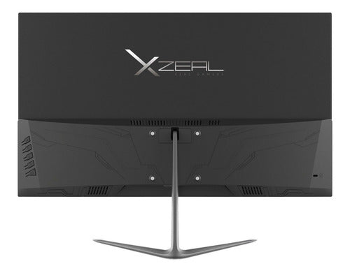 Monitor Gamer Xzeal XZ4015-1, de 27", Full HD, Displayport y HDMI, Color Negro-Rojo