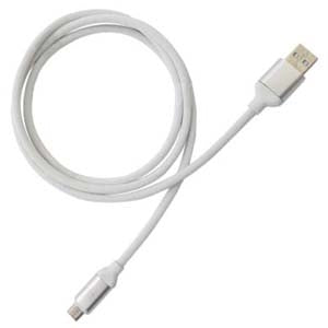 BROBOTIX CABLE USB V2.0 A MICRO B 1.2MT CABL BLANCO BROBOTIX