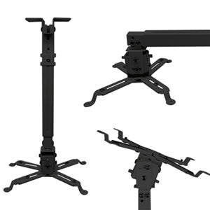 Brobotix Soporte Brazo para proyector techo-pared expandible de 43 a 63 Centímetros, color negro