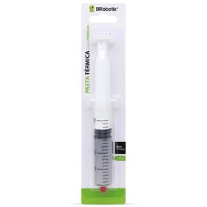 BRobotix Pasta Termica Tubo de 20 Gramos, Disipador CPU, Escritorio Ventilador, Mother Board Ventilador, Dispensador Jeringa