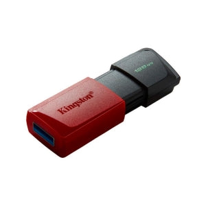 Memoria USB Kingston de 128GB, 3.2, Negra-Roja