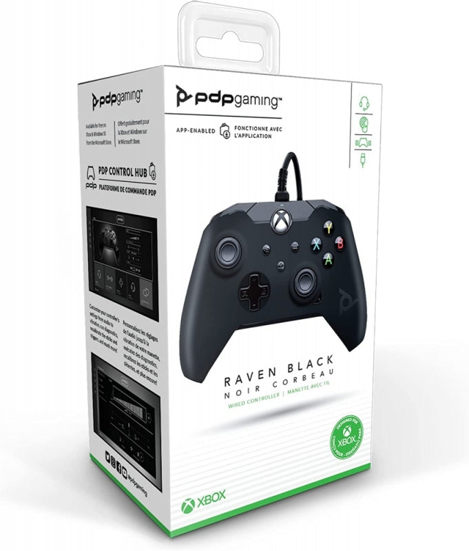 XBOX WIRED CONTROLER WRLS NEON CARBON