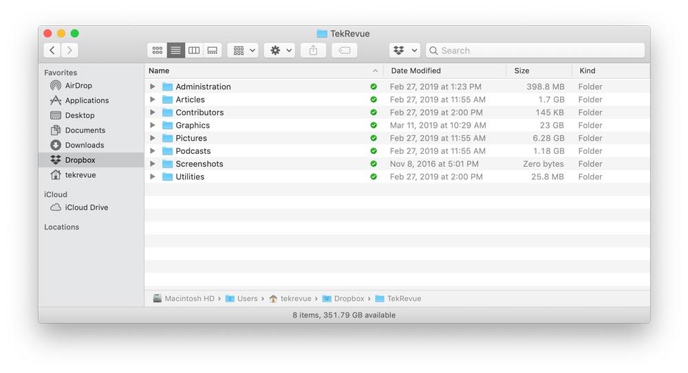 Dropbox Advanced: Licencia Mensual (Mínimo 3 Usuarios)