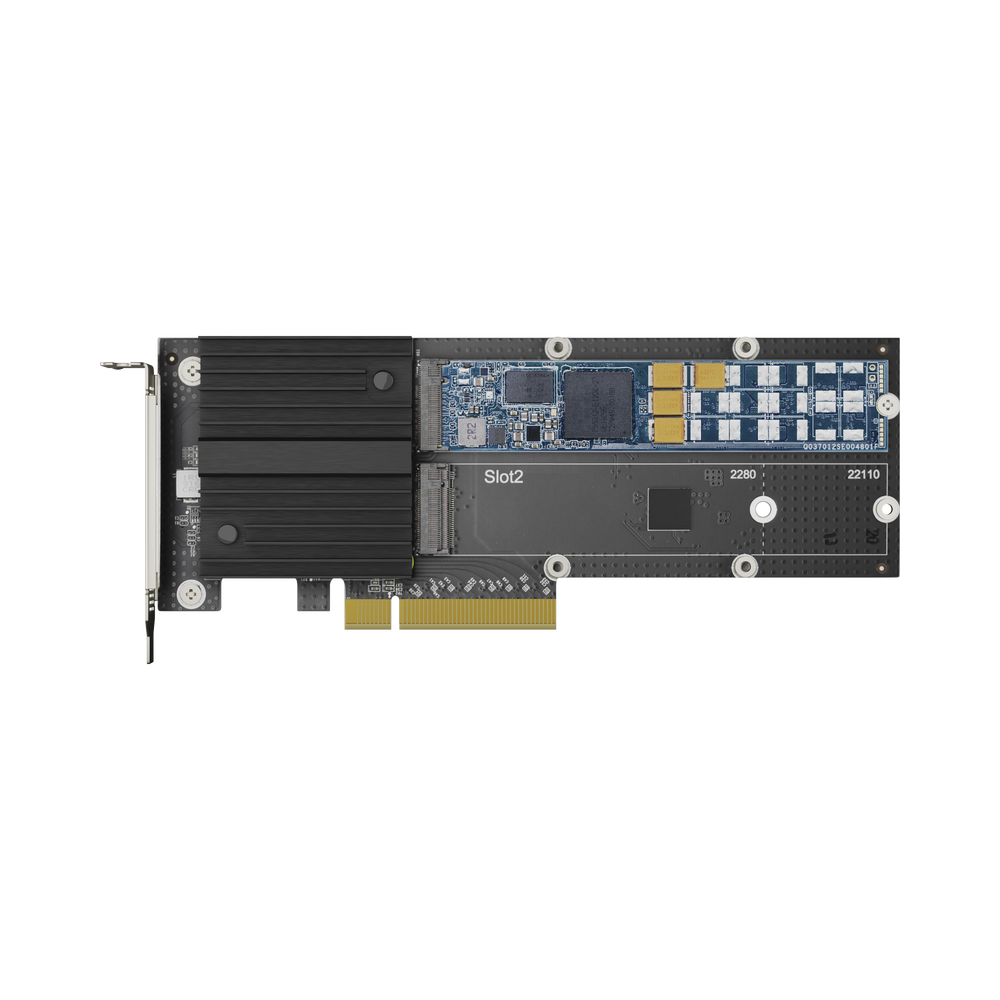 Tarjeta adaptadora SSD Synology M2D20 Para aceleración de caché