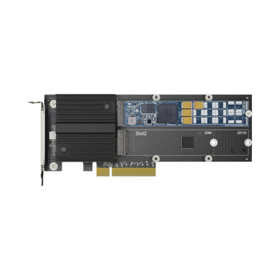 Tarjeta adaptadora SSD Synology M2D20 Para aceleración de caché