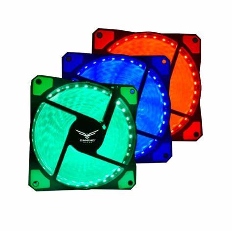 Naceb Ventilador, 120mm, Maximum Fan Diameter, 1 ventilador, 1223.3 Maximum Airflow, 1200rpm, 4 clavijas, 3 clavijas, Rojo LED