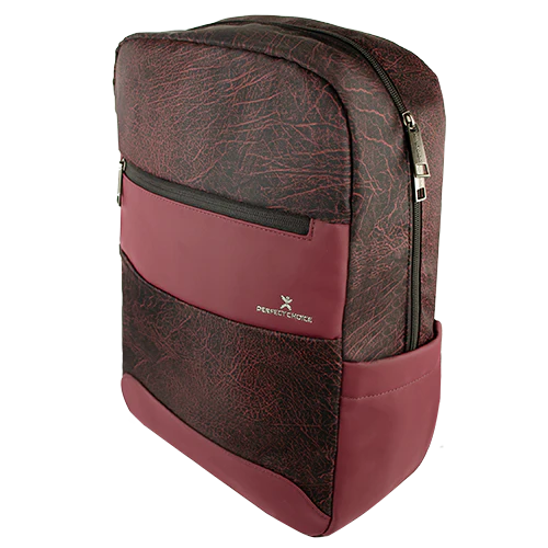 Mochila Phenix Tinto PC-084174 Perfect Choice, Para laptop de hasta 17", Rojo