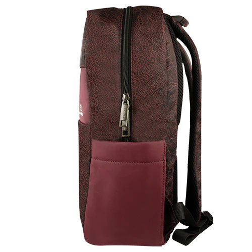 Mochila Phenix Tinto PC-084174 Perfect Choice, Para laptop de hasta 17", Rojo
