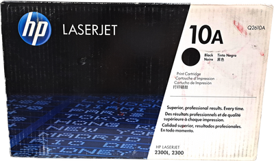Q2610A Tóner HP Laserjet 10A, Negro Original (ÚLTIMA PIEZA)