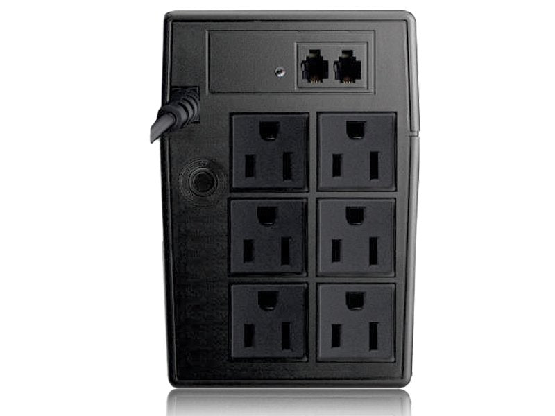 Smartbitt, No-Break SBNB750USB, 750 VA/ 375 Watts ,Puerto Usb para Monitoreo y Software, 6 Contactos