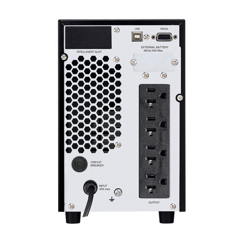 UPS Smartbitt SBOL2KT-1, Online, Torre, 2000 VA/ 1800 Watts, 4 Contactos, topología de doble conversión, Puerto Serial, USB, Pantalla LCD