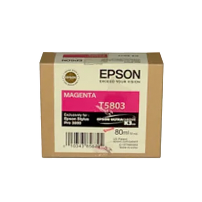 T5803 Cartucho Epson - Fecha de empaque 2017