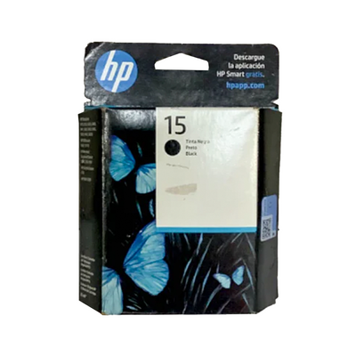 C6615DL Cartucho de tinta HP 15 negra Original - Fecha de empaque 2023