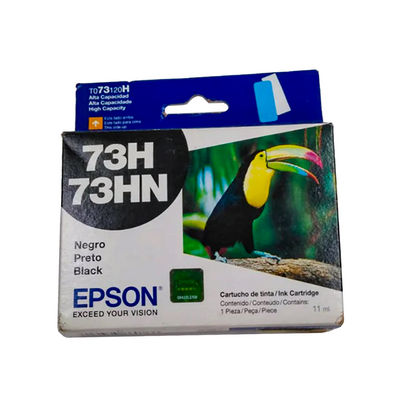 T073120H-AL Cartucho Negro Epson 73 - Fecha de empaque 2019